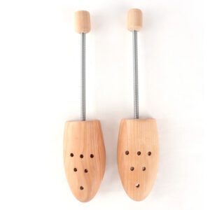 Wooden shoe tree With Spring Support  Adjustable Support Shoe Shaped Fixed Without Distortion shoe stretcher