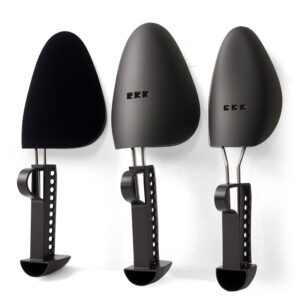 Factory Wholesale Flocked PP Plastic Shoe Inserts Universal Shoe Trees Anti-deformation Shoe Stretchers for Shoes
